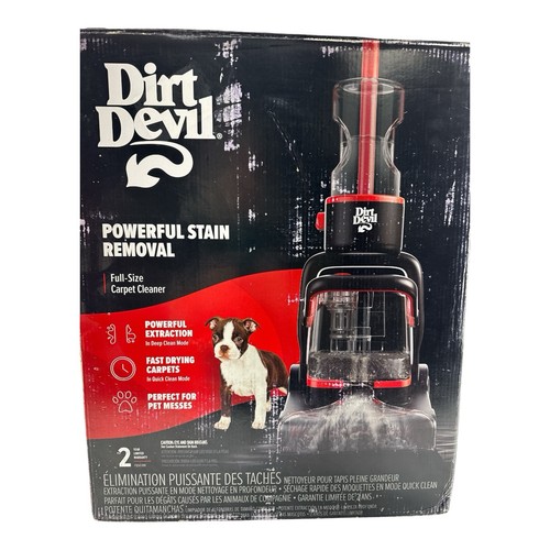 Dirt devil upright corded - dirt,