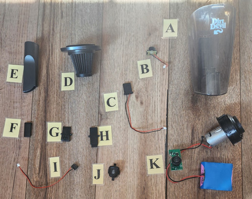 Replacement parts for dirt - replacement,