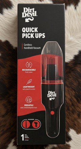 New dirt devil - new, cordless