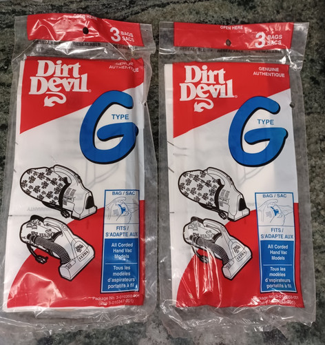 Bags dirt devil type - bags, hand